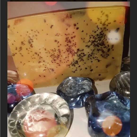 HAND CRAFTCITRUS TEA LEAVES SOAP BAR - Picture 7 of 9